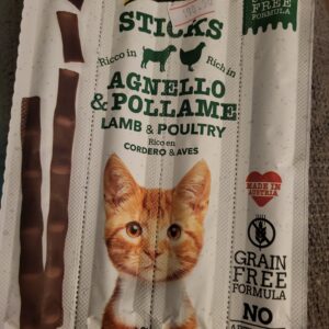 GimCat jagnjetina i piletina kobasice 4kom 20gr
