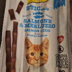 GimCat Losos Bakalar 20gr za mace kobasice