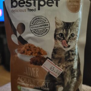 Bestpet sos za mačke 85gr jetra