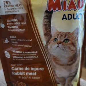 Miau miau aos za mačke 100gr zečetina🐰