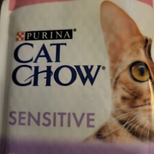 Cat chow sensitive Purina 85gr losos i tikvice