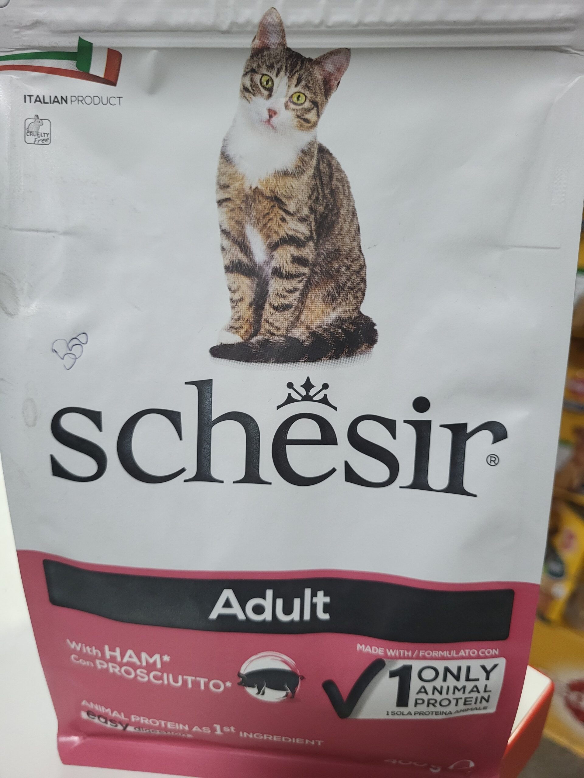 Schesir mačke šunka 400gr