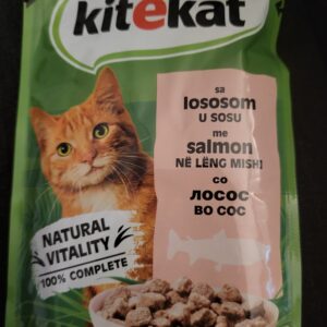 Kitekat sos za mace 85gr sa lososom u sosu