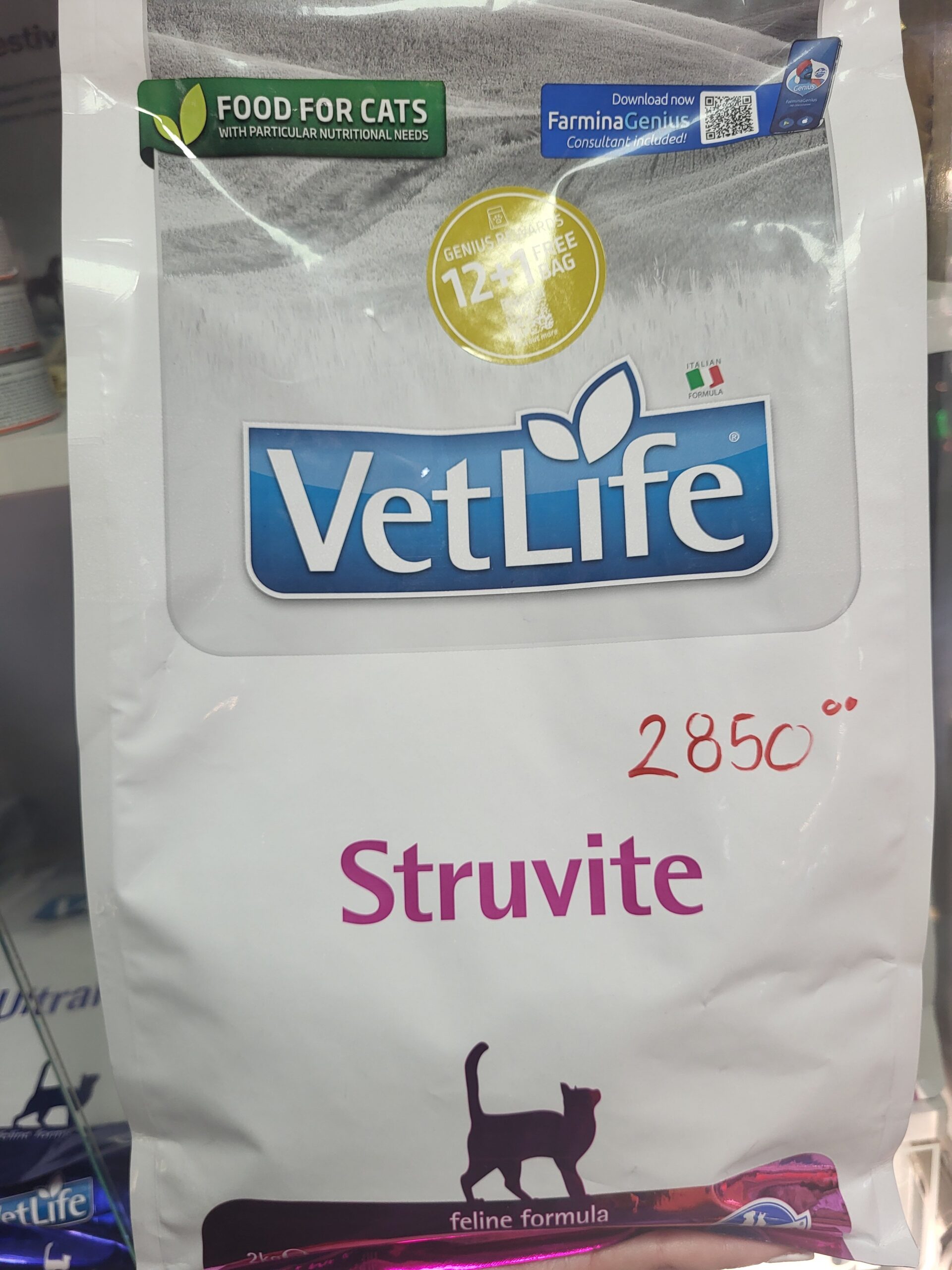 VetLife struvite 2kg Mačke