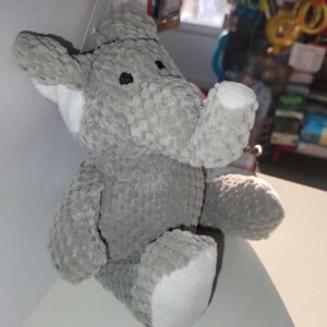 Plišani sivi slon sa šuškavim ušima, oko 20cm